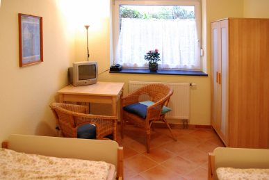 Sitzgruppe im Zimmer CPD